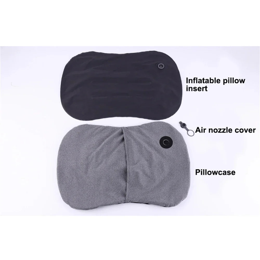 Opblaasbaar Reiskussen - AirRest - Comfortabel Ontwerp - Nekverlichting