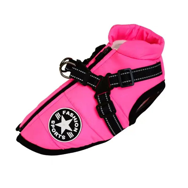 Winterhondenjas - PawGuard - Waterdicht Ontwerp - Warme Fleece Voering