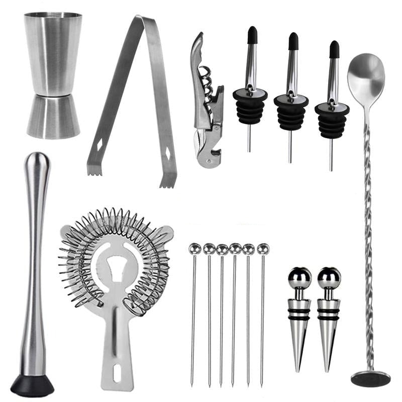 Cocktailshaker Set - MixMaster - Bartender Kit - Thuis Bar Benodigdheden