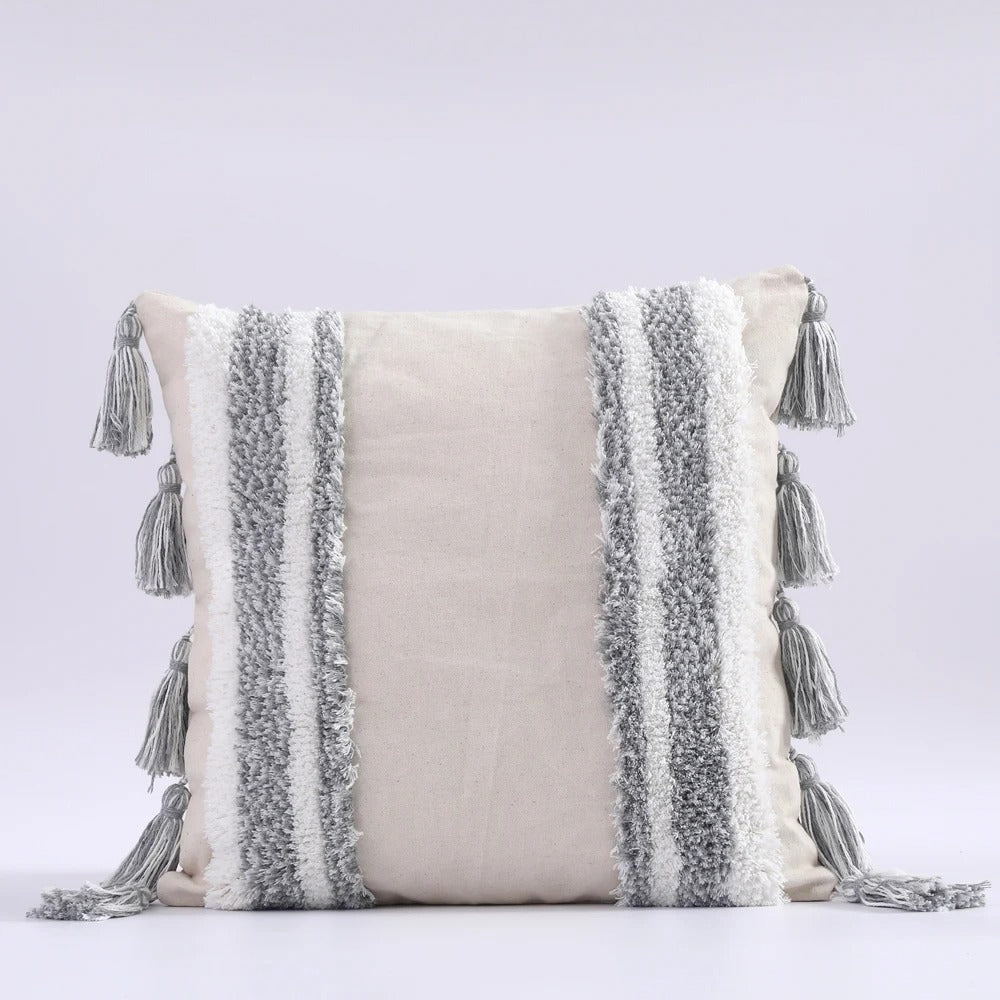 Decoratieve Kussenhoes - VivaHome - Boho Tufted - Marokkaanse Flair