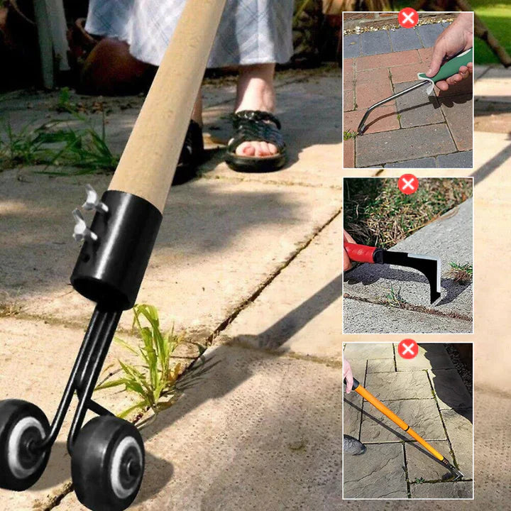 Onkruidverwijderaar - GreenEase - Draagbaar Ontwerp - Moeiteloos Tuinonderhoud