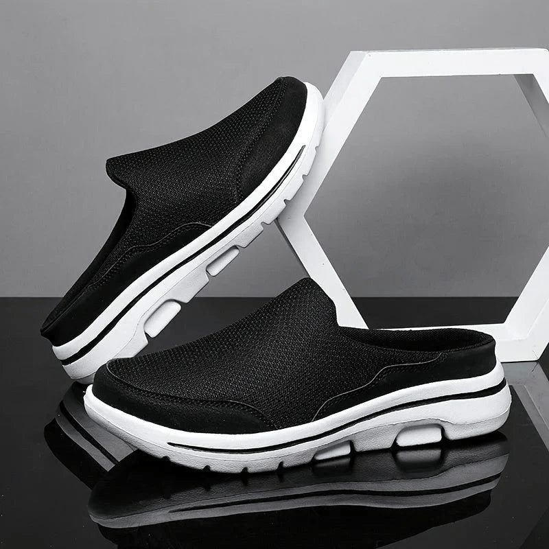 Comfortabele Heren Pantoffels - ComfortEase - Zachte Kussens - Ademend Materiaal