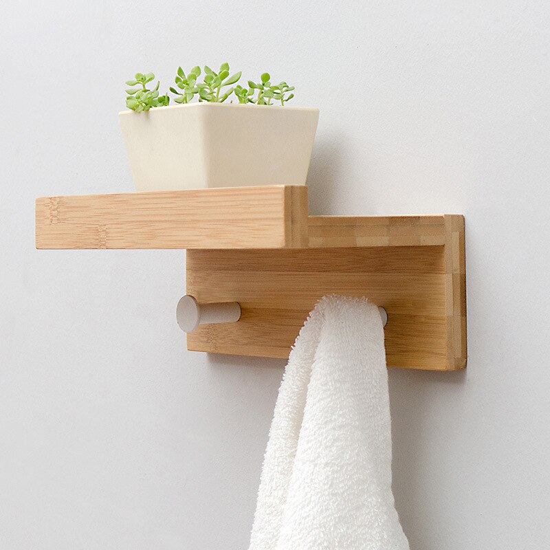 Wandplank - StoreMax - Kapstok Haken - Wandgemonteerde Rek