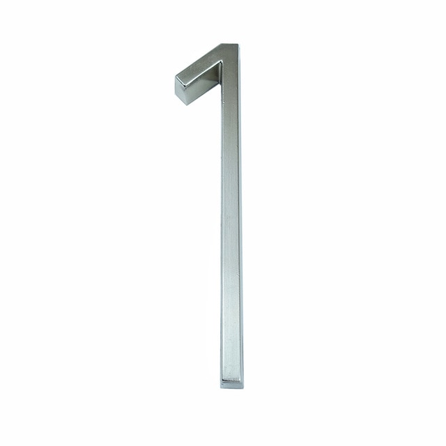 Huisnummers - SilverLine - Modern Design - Duurzaam Materiaal
