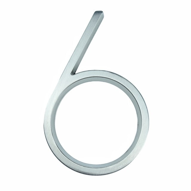 Huisnummers - SilverLine - Modern Design - Duurzaam Materiaal