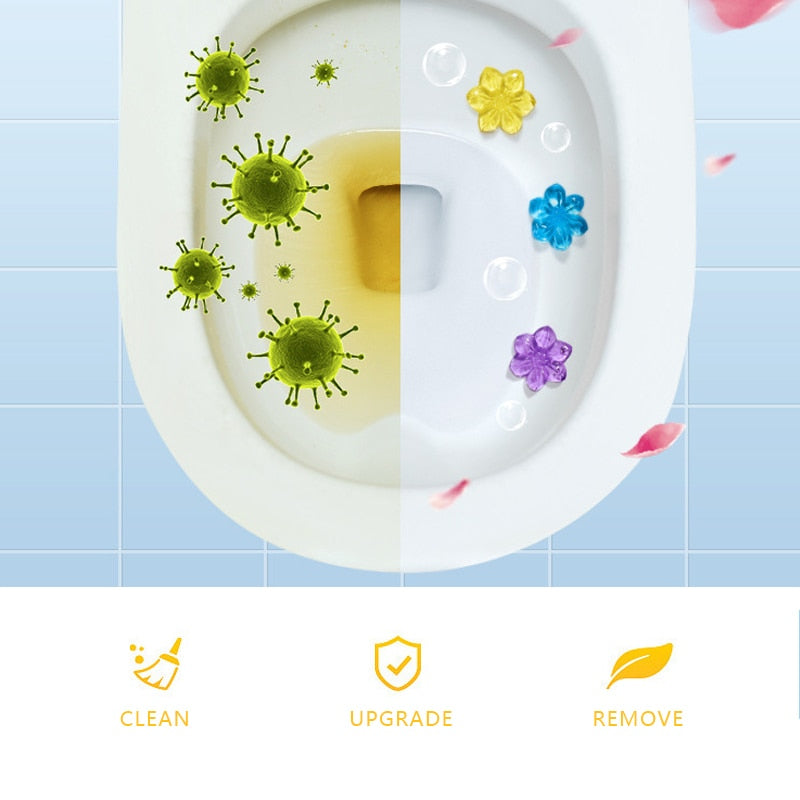 Toiletreiniger - FreshPetal - Geurverwijdering - Langdurig Aroma