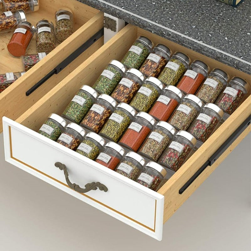 Specerij Organizer - KitchenMax - Verstelbare Rek - Lade Opslag