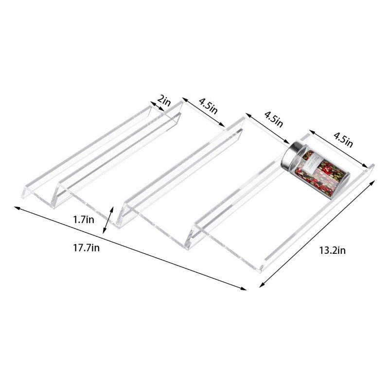 Specerij Organizer - KitchenMax - Verstelbare Rek - Lade Opslag