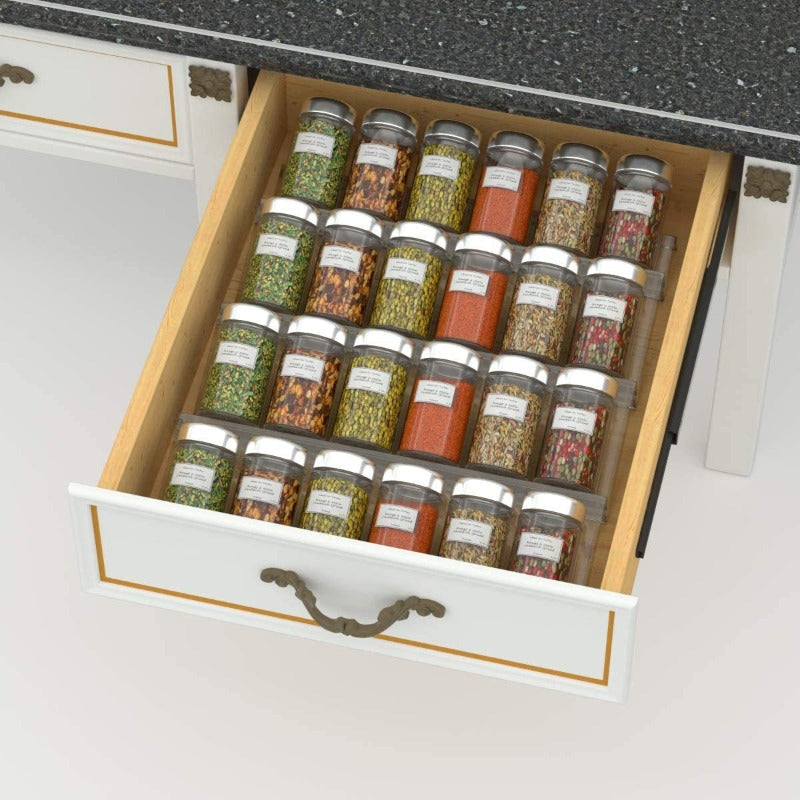 Specerij Organizer - KitchenMax - Verstelbare Rek - Lade Opslag
