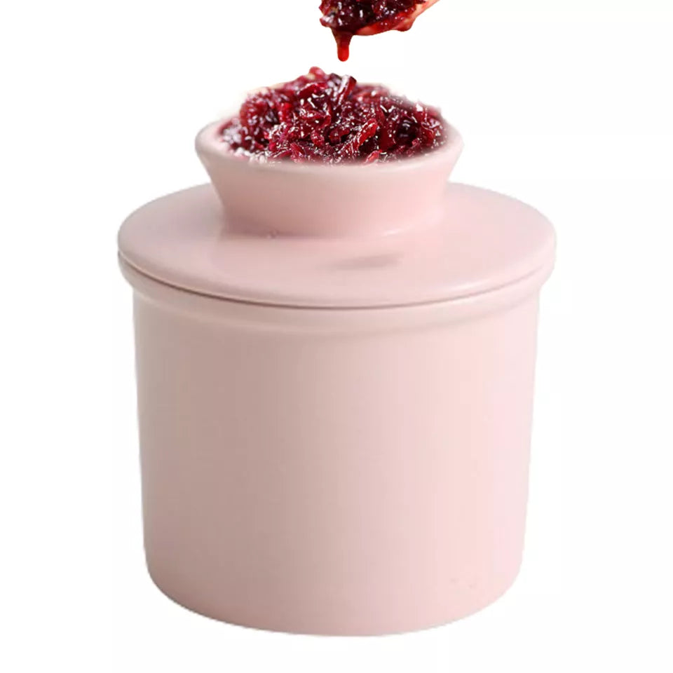 Boterpot - FreshKeep - Keramisch Design - Gesloten Deksel