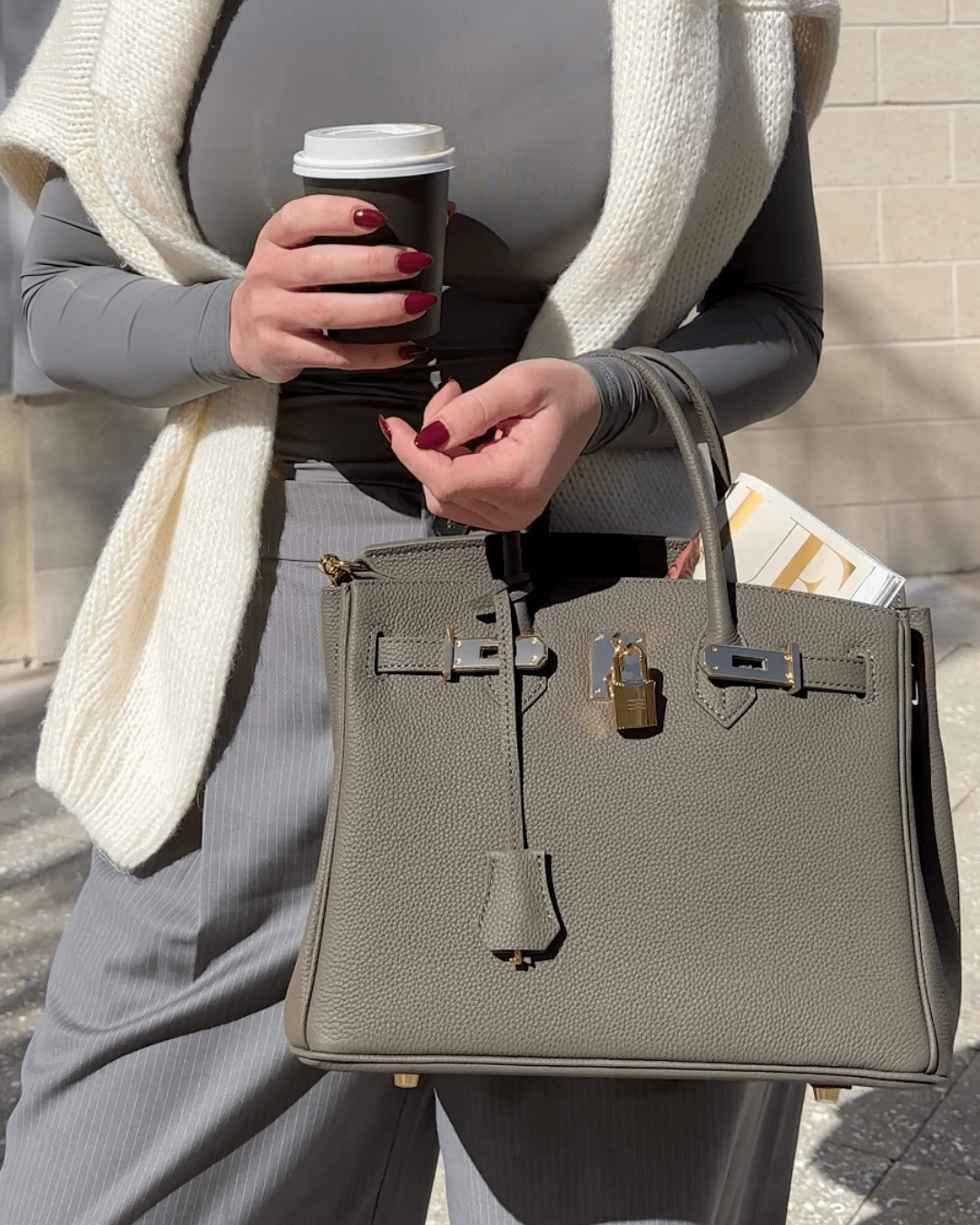 Handtas - LuxeCraft - Echt Leer - Elegante Design