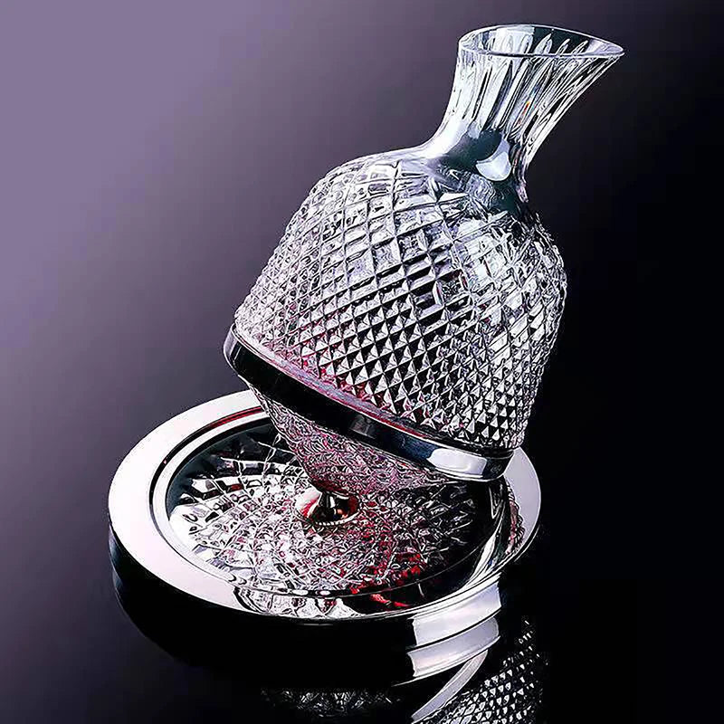 Karaf - CrystalPure - 360 Rotatie - Elegant Serveren