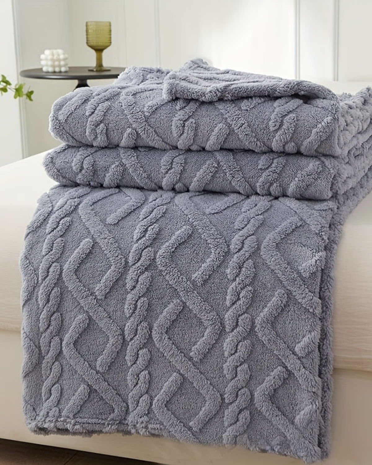 Plaid Deken - EleganceTouch - Zacht Comfort - Omkeerbaar Design