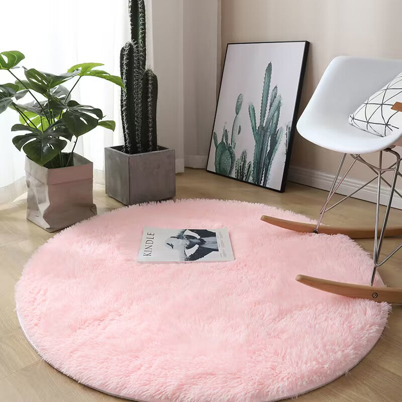 Rond Tapijt - SoftNest - Zacht Comfort - Antislip Ontwerp