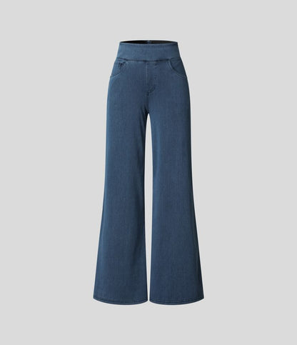 Hoge Taille Broek - ComfyFit - Elastische Stretch - Comfort de Hele Dag