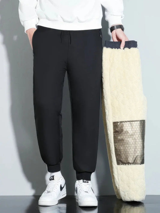Fleece Joggingbroek - WarmFlex - Winddichte Comfort - Thermische Bescherming