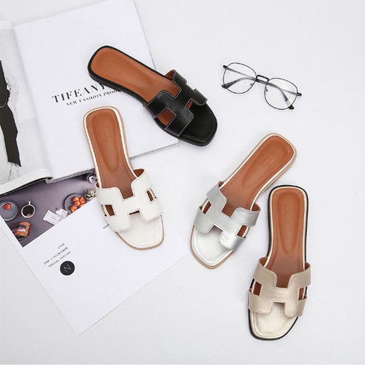 Platte Sandalen - EleganceStep - Klassiek Design - Comfortabele Pasvorm