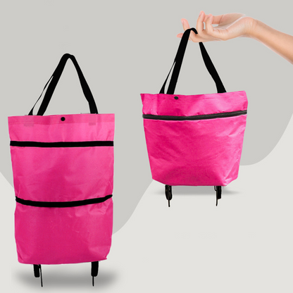 Boodschappentas - ShopEase - Draagbare Wielen - Gemakkelijk Ontwerp