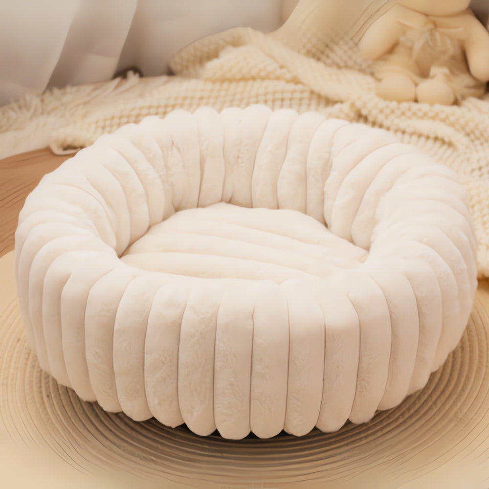 Huisdierbed - CozyNest - Pluche Comfort - Rustgevend Design