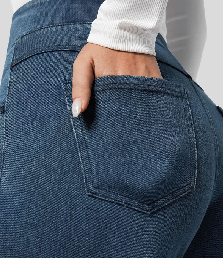 Hoge Taille Broek - ComfyFit - Elastische Stretch - Comfort de Hele Dag