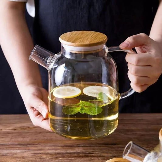 Glazen Theepot - ThermoBrew - Schokbestendig Design - Hittebestendig