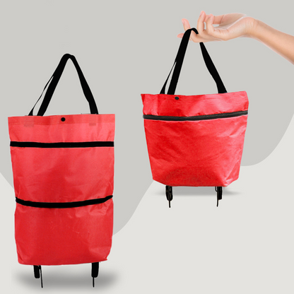Boodschappentas - ShopEase - Draagbare Wielen - Gemakkelijk Ontwerp