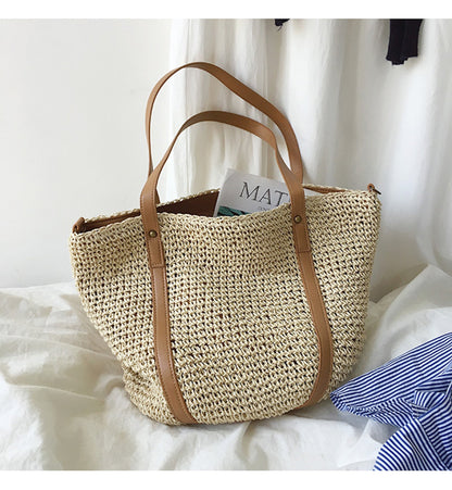 Tasje - BeachEssence - Geweven Riet - Bohemian Stijl