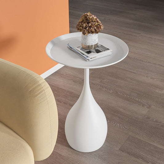 Bijzettafel - ModernStyle - Ronde Metaalbasis - Middeleeuws Design