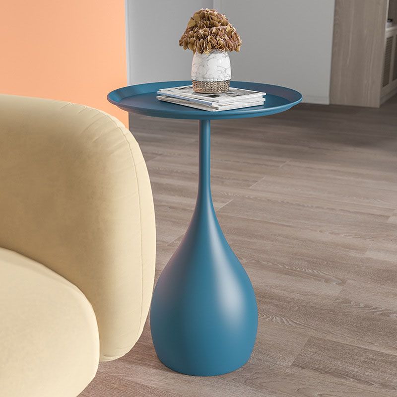 Bijzettafel - ModernStyle - Ronde Metaalbasis - Middeleeuws Design