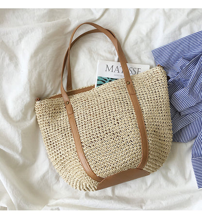 Tasje - BeachEssence - Geweven Riet - Bohemian Stijl
