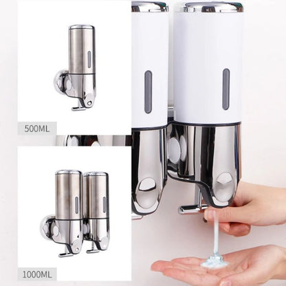 Soap Dispenser - LuxeFlow - Wall Mounted - Elegant Design