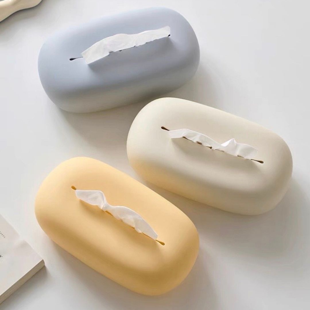 Tissue Box Houder - SoftBox - Siliconen Materiaal - Waterdichte Design