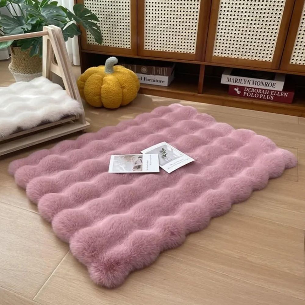 Nepbont Vloerkleed - PlushNest - Ultra-Zachte Textuur - Dagelijks Comfort