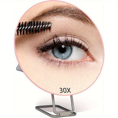 Draagbare Make-up Spiegel - Glamora - 30X Vergroting - Zuignap Ontwerp