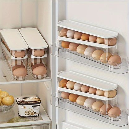 Eierdoos - RollEasy - Ruimtebesparend Design - Gemakkelijk Toegang