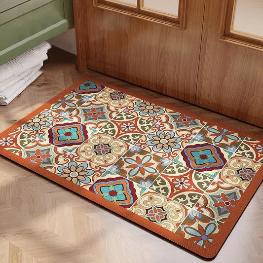 Badmat - VintageCharm - Sneldrogend Materiaal - Stijlvol Design