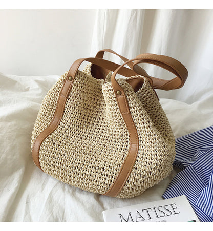 Tasje - BeachEssence - Geweven Riet - Bohemian Stijl