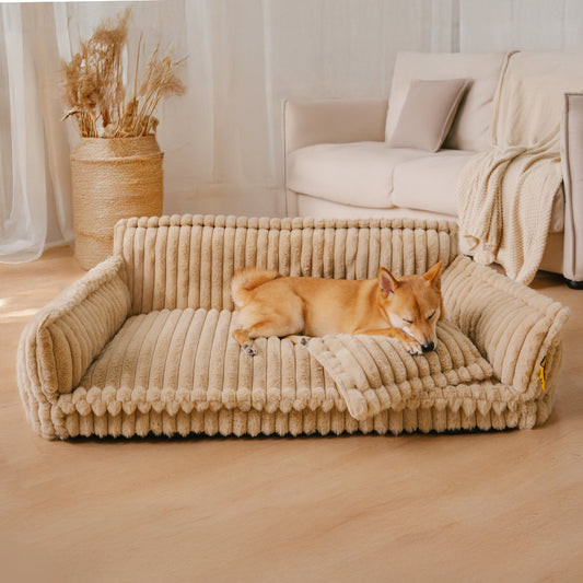Hondenbed - CozyNest - Groot Fluffy - Wasbaar Comfort