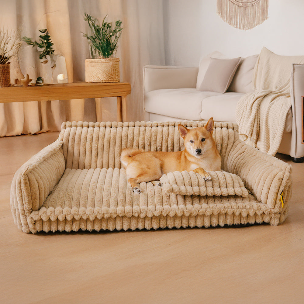 Hondenbed - CozyNest - Groot Fluffy - Wasbaar Comfort