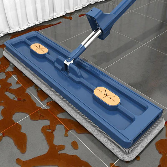 Vloermop - CleanEase - 360° Rotatie - Microvezel Pads