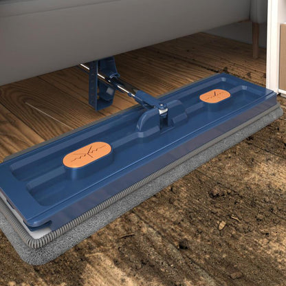 Vloermop - CleanEase - 360° Rotatie - Microvezel Pads