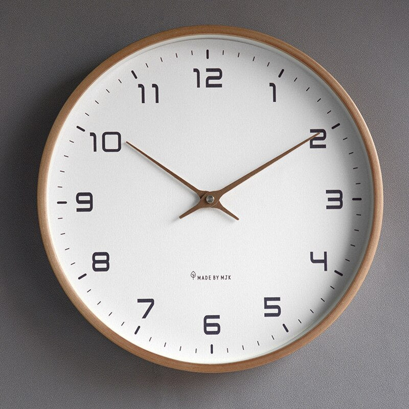 Houten Wandklok - ScandiTime - Scandinavisch Design - Stil Mechanisme