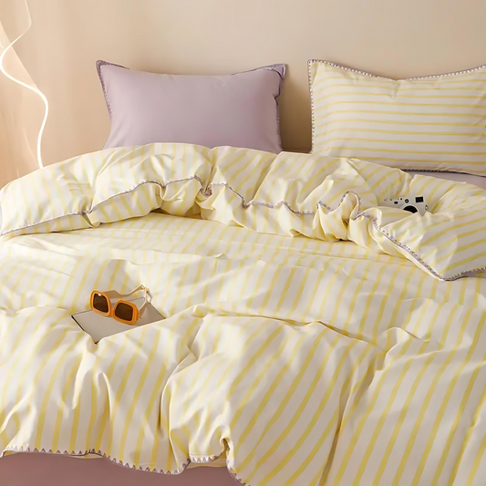 Beddengoed Set - DreamEase - Zacht Stof - Elegante Design