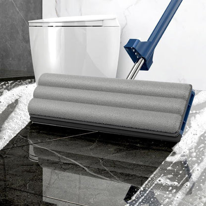 Vloermop - CleanEase - 360° Rotatie - Microvezel Pads