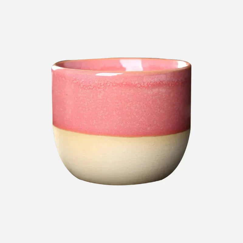 Theekop - ColorGlow - Keramisch Design - Elegant met Verf Druppels