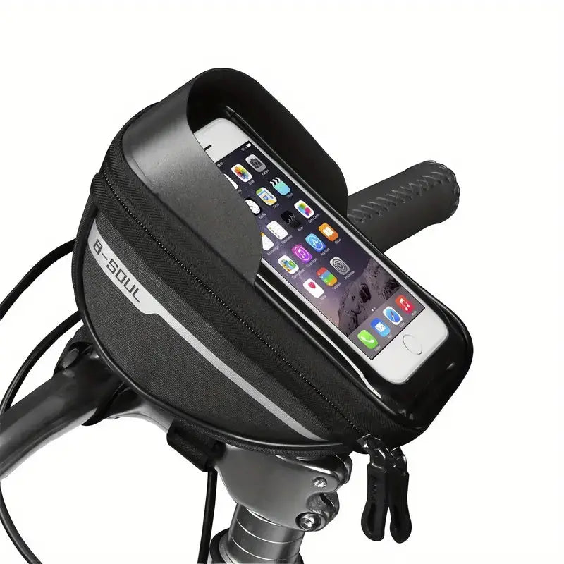 Fietstas met Telefoonhouder - RideMate - Waterdicht Ontwerp - Touchscreen Compatibel