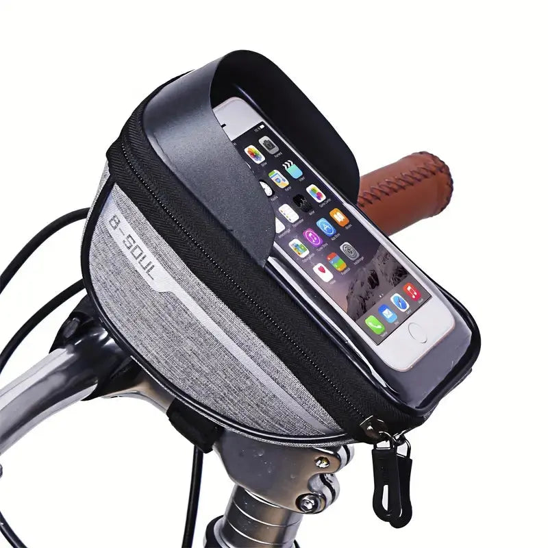 Fietstas met Telefoonhouder - RideMate - Waterdicht Ontwerp - Touchscreen Compatibel