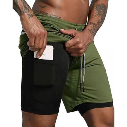 Hardloopshorts - SportFlex - Dubbele Laag - Sneldrogend
