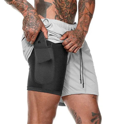 Hardloopshorts - SportFlex - Dubbele Laag - Sneldrogend