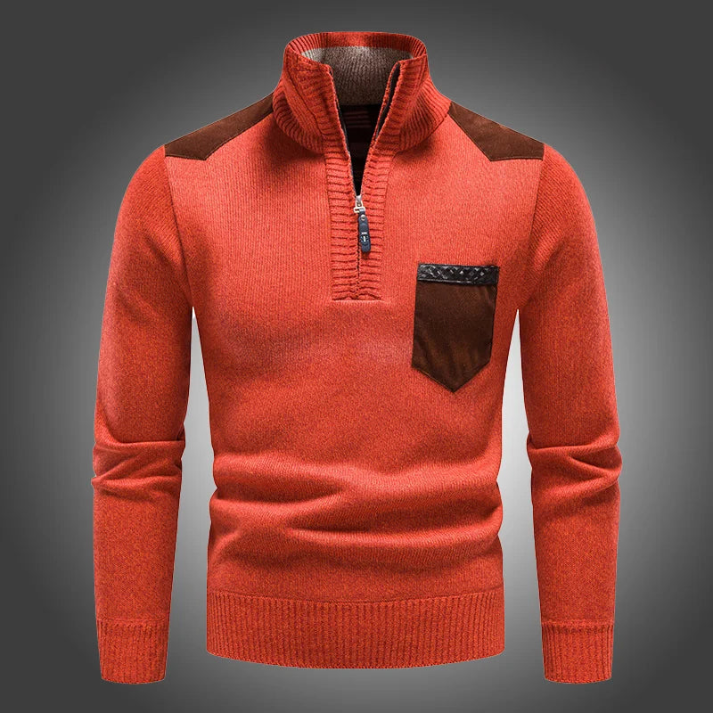 Fleece Trui - ArcticFlex - Halve Rits - Winter Warmte